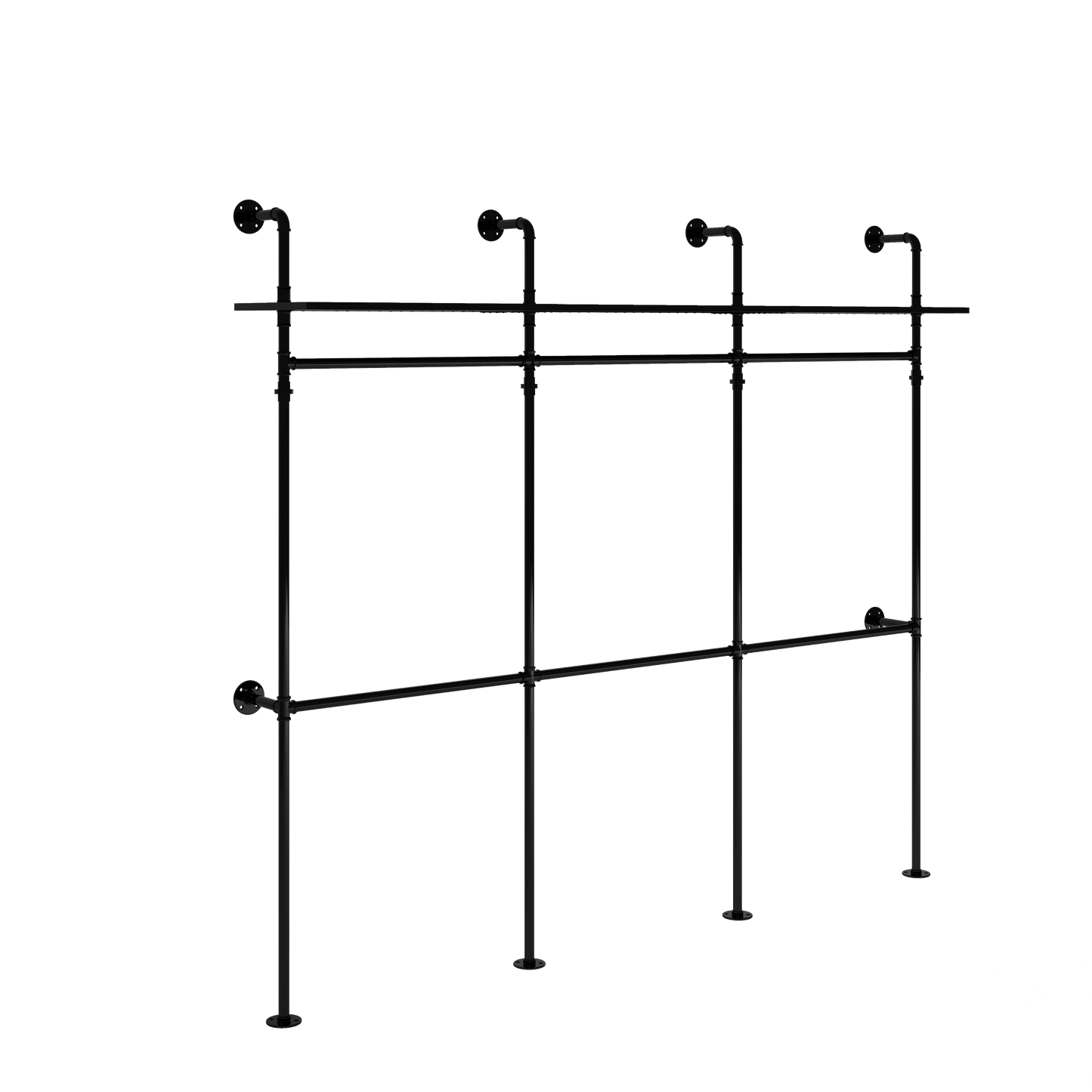 Lula Industrial Garment Rack