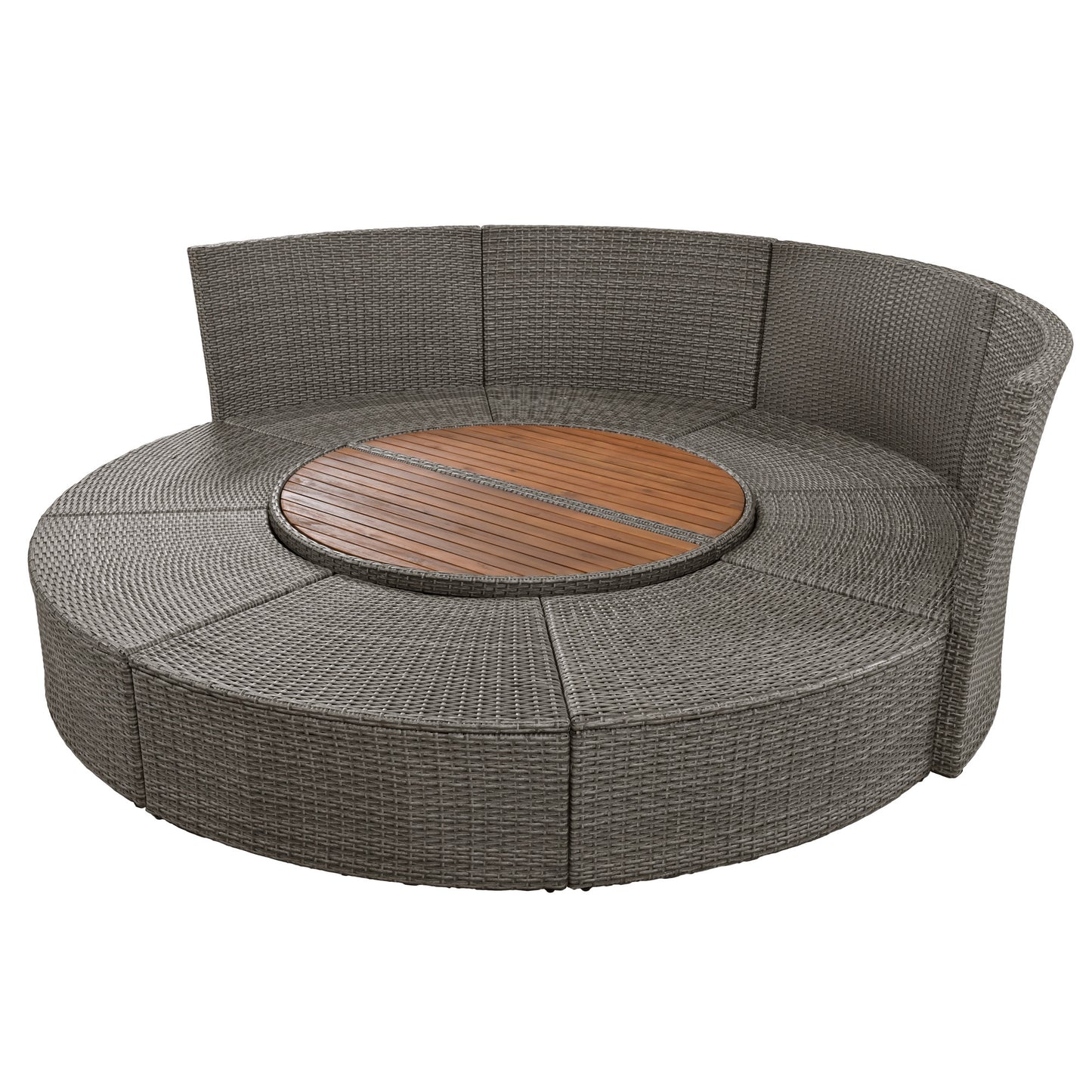 Justo Modern Patio Rattan Daybed