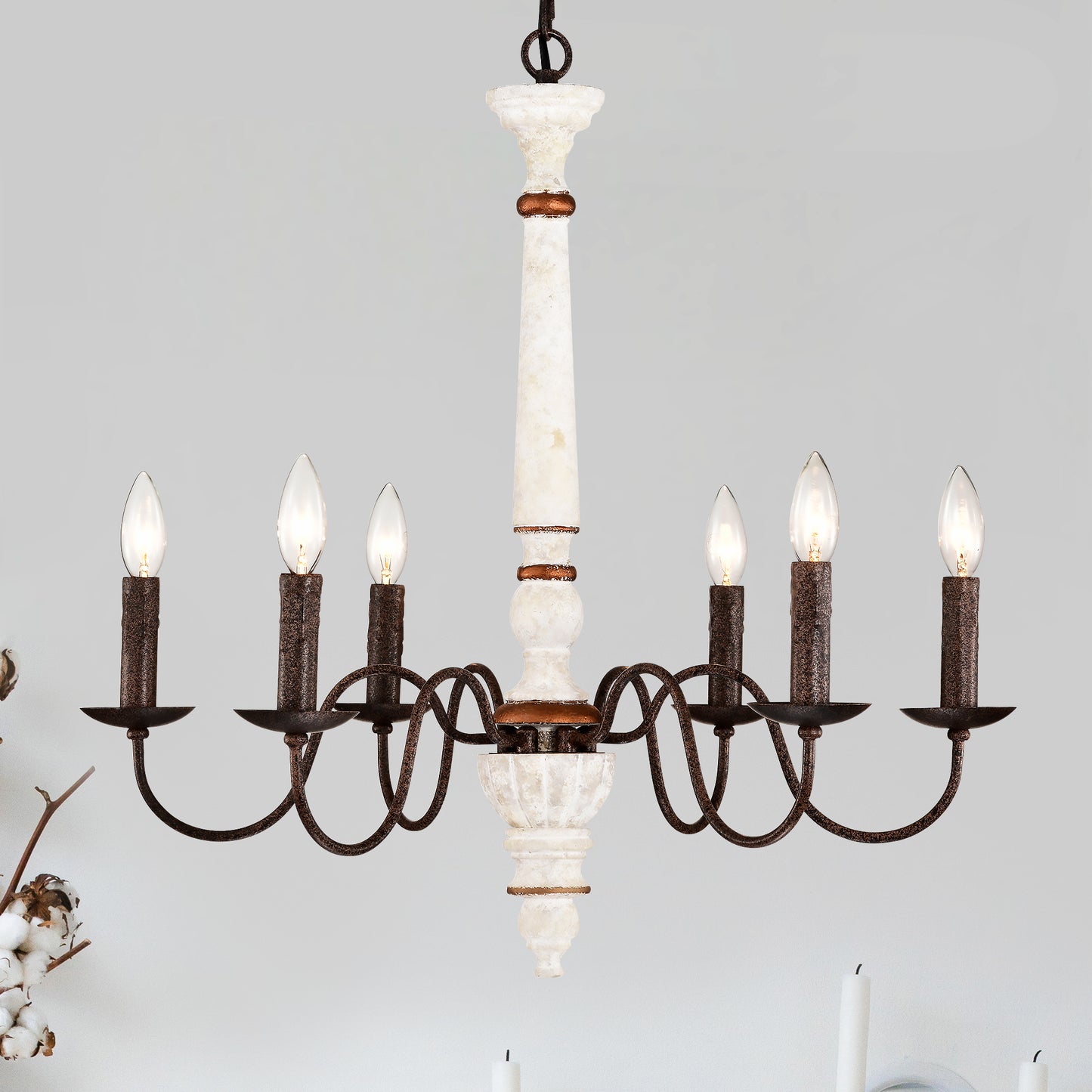 Lula Mid-Century Retro Chandelier Fixture