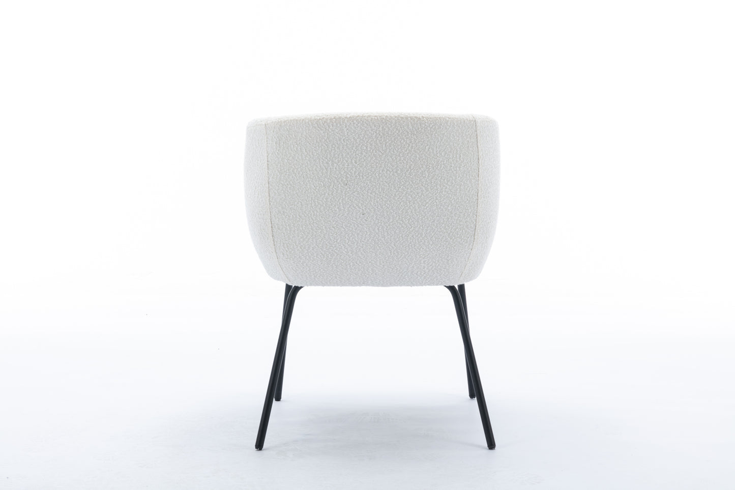 Emery Modern Boucle Fabric Dining Chair