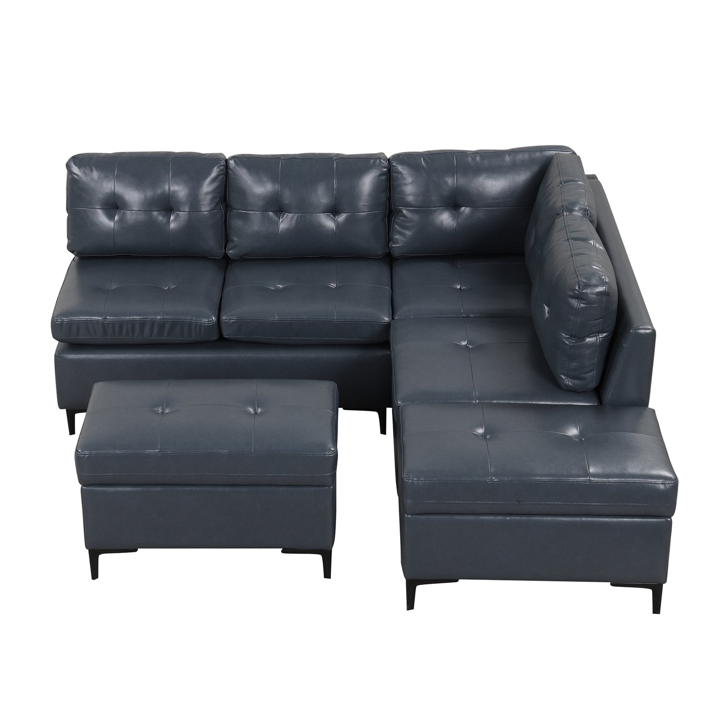 Sonoma Mid-Century L-Shaped Corner Sofa