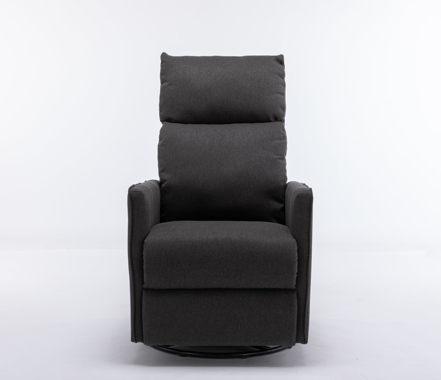 Amity Modern Cotton Linen Rocking Chair