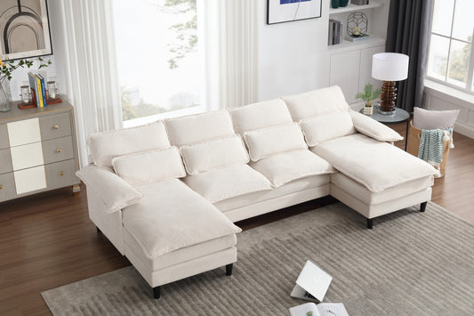 Irvington Contemporary U-Sectional Sofa