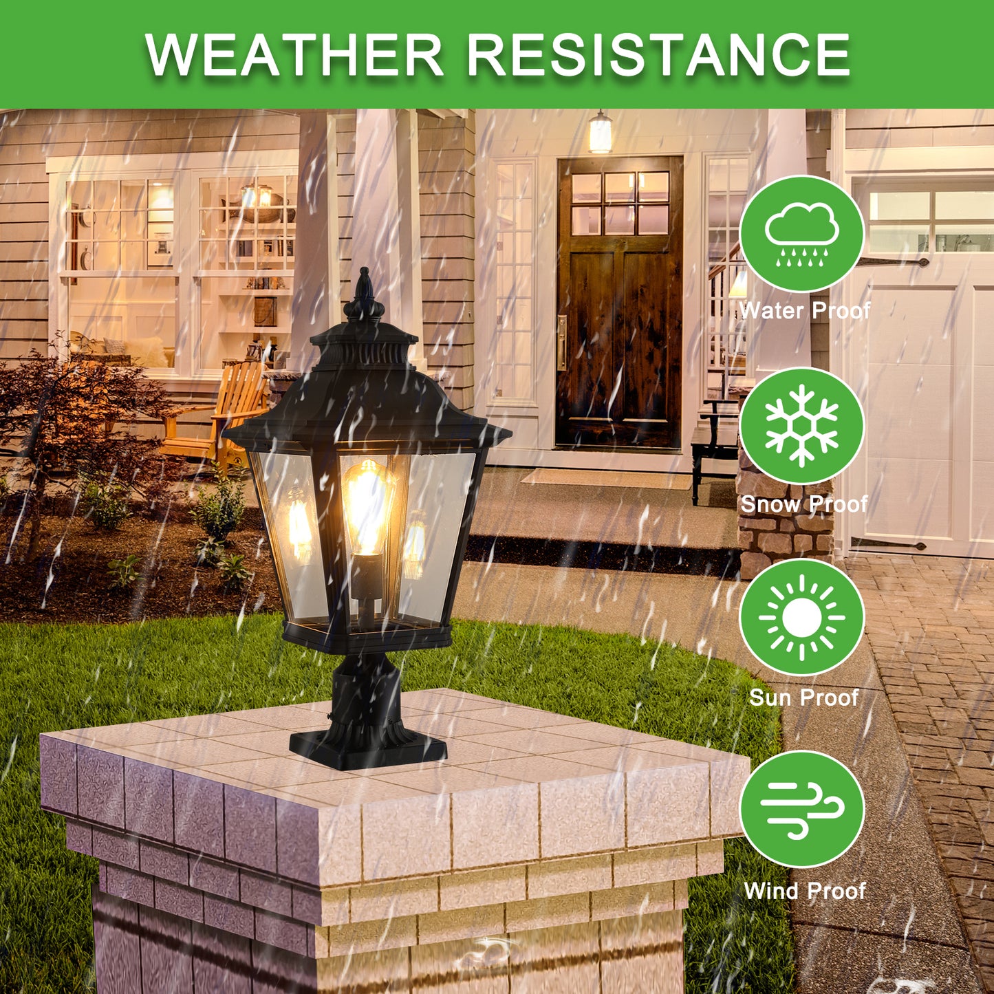 Silverleaf Traditional Outdoor Wall Sconce Lights