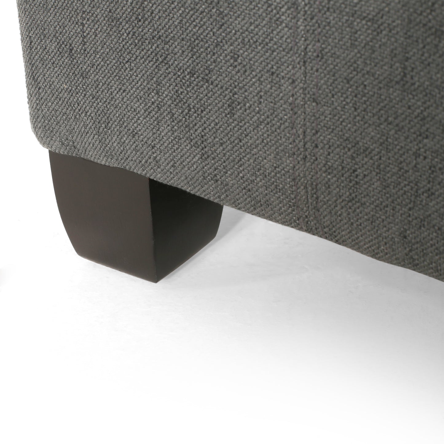 Oakridge Contemporary Velvet Ottoman