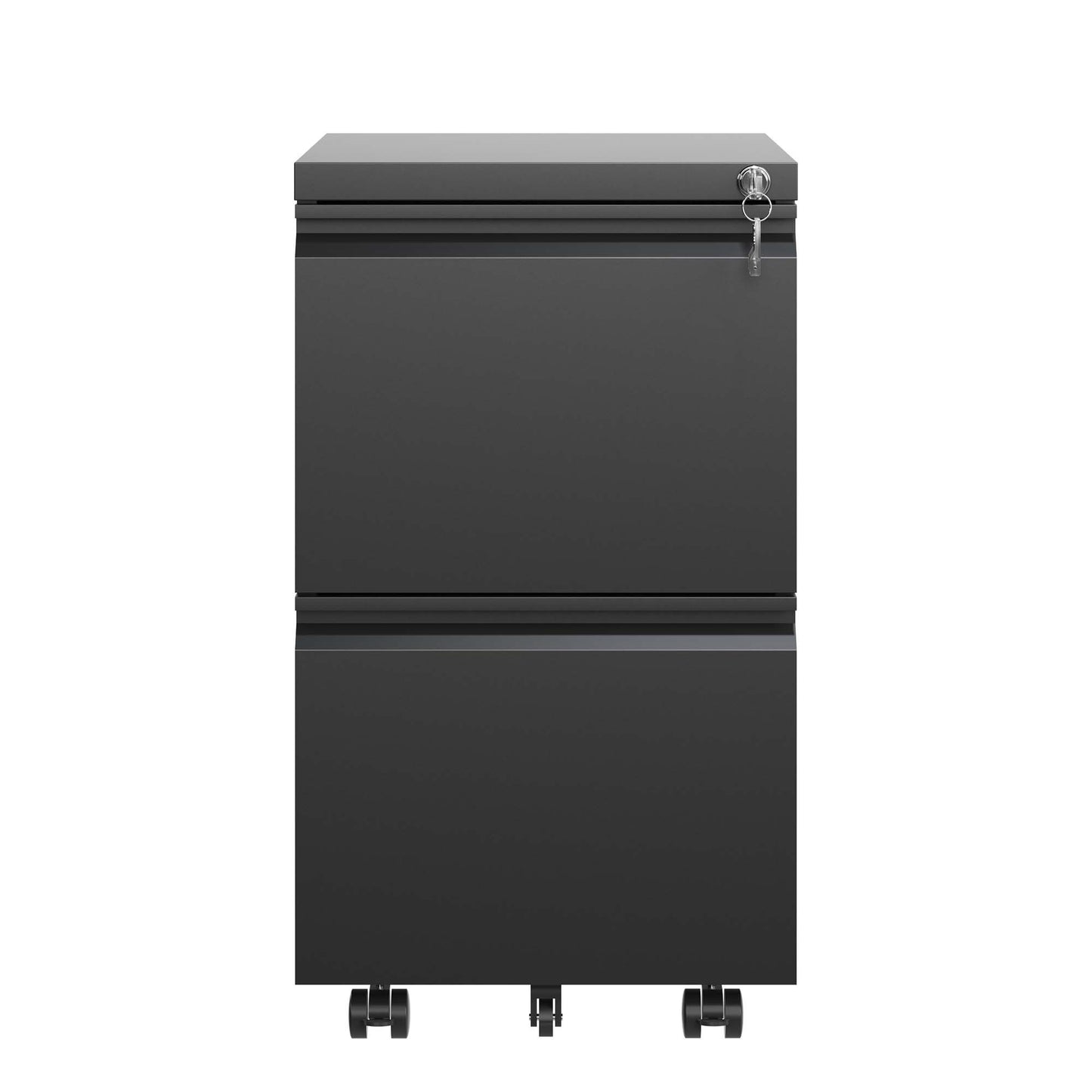 Fremont Modern Metal Rolling File Cabinet
