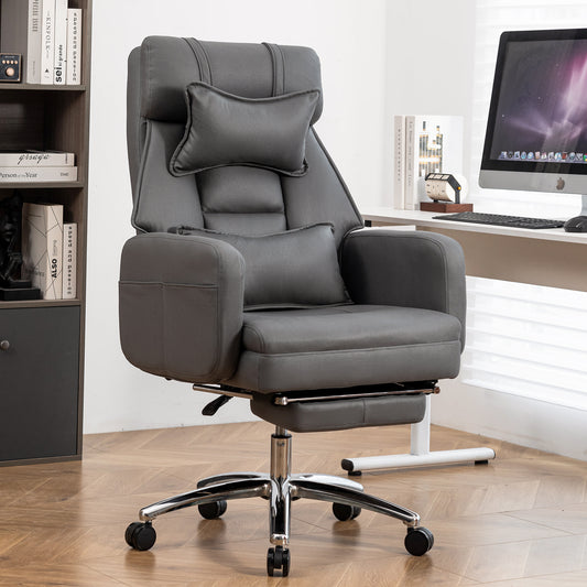 Lazzareschi Contemporary Swivel Ergonomic High Office Chair