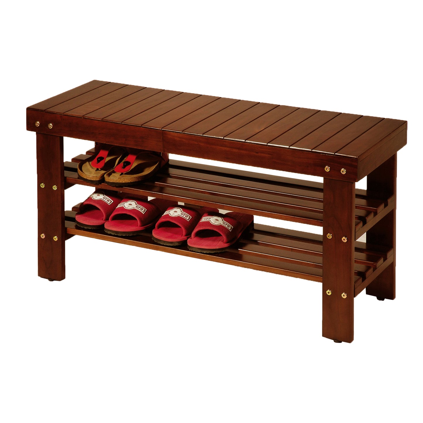 Cleo Craftsman Solid Wood Bench