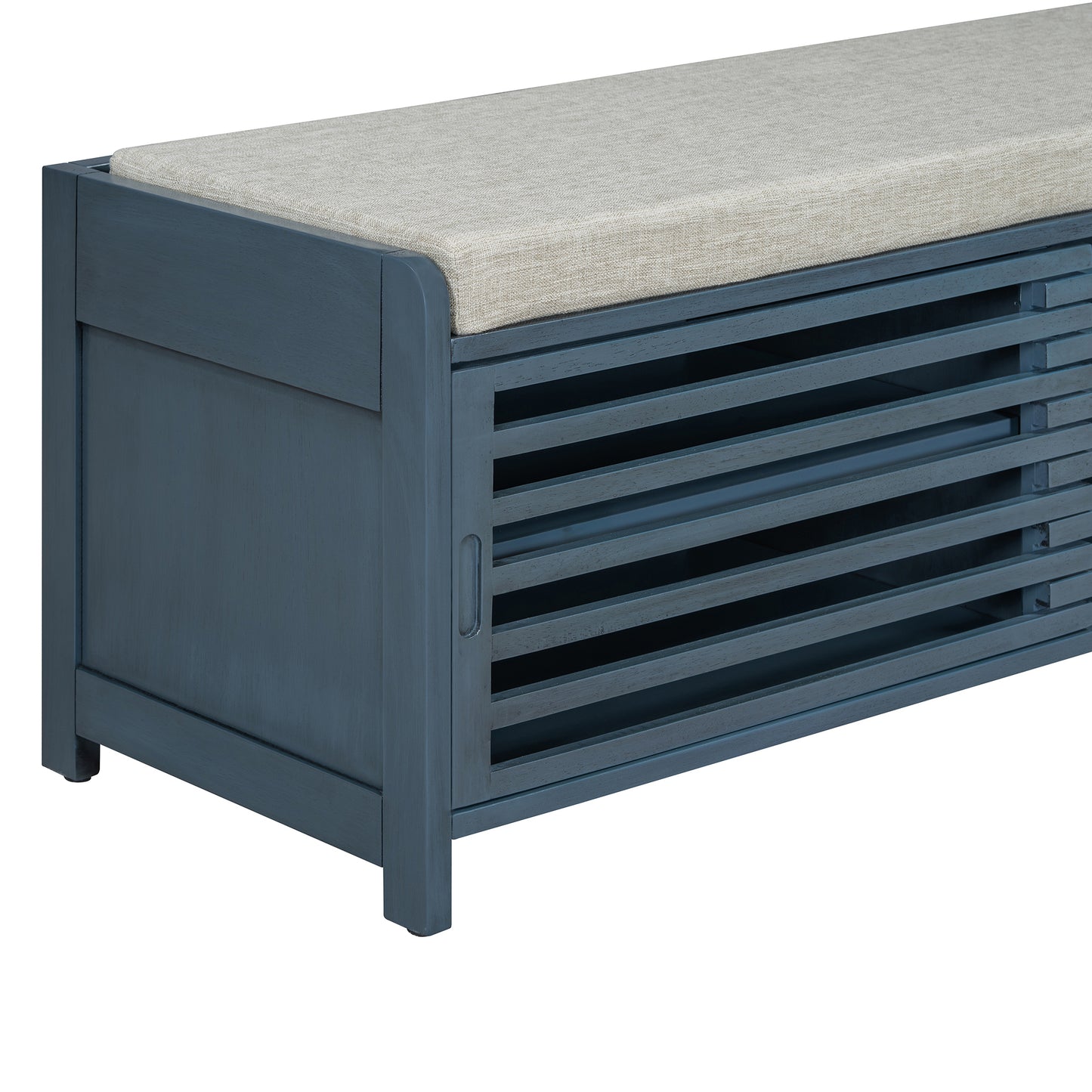 Lula Modern Shutter Storage Bench