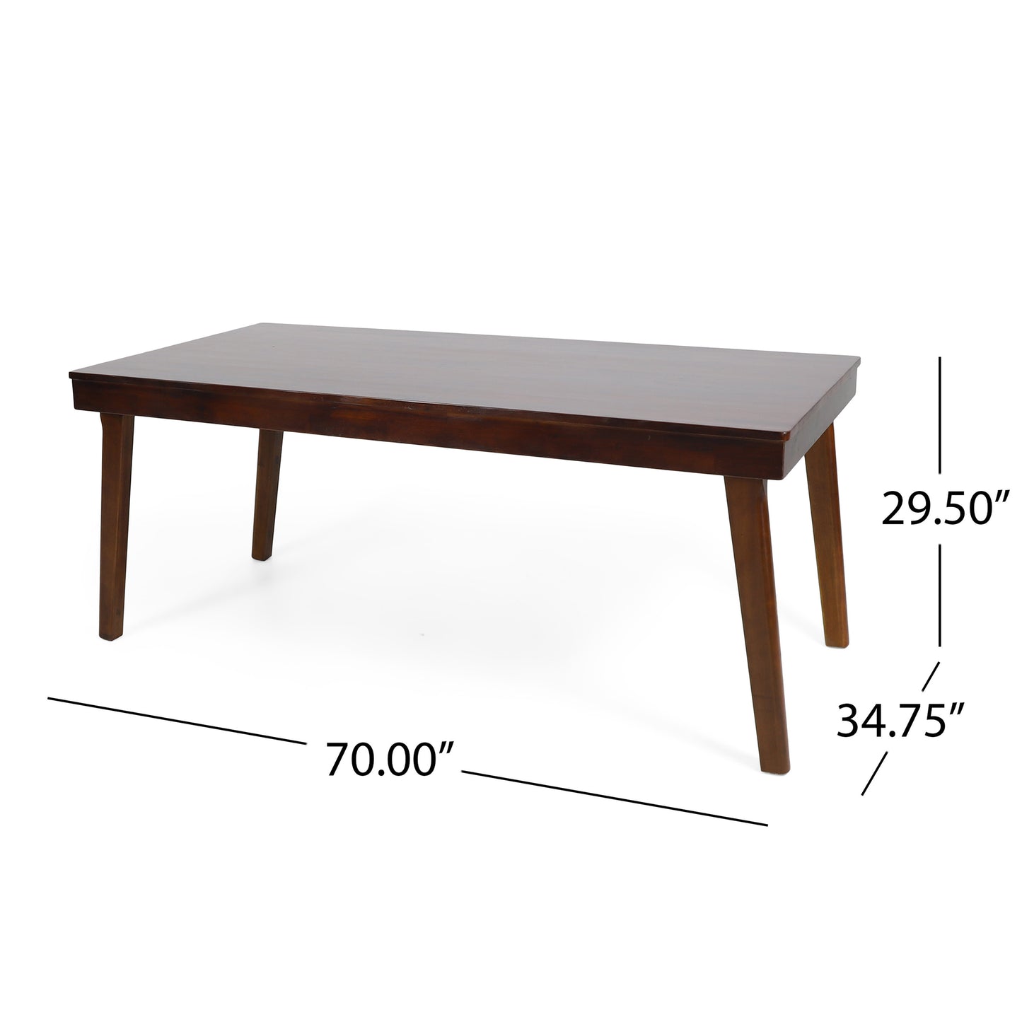 Ghivi Mid-Century Mahogany Heritage Dining Table