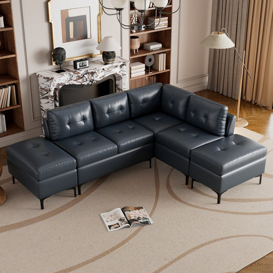 Sonoma Mid-Century L-Shaped Corner Sofa
