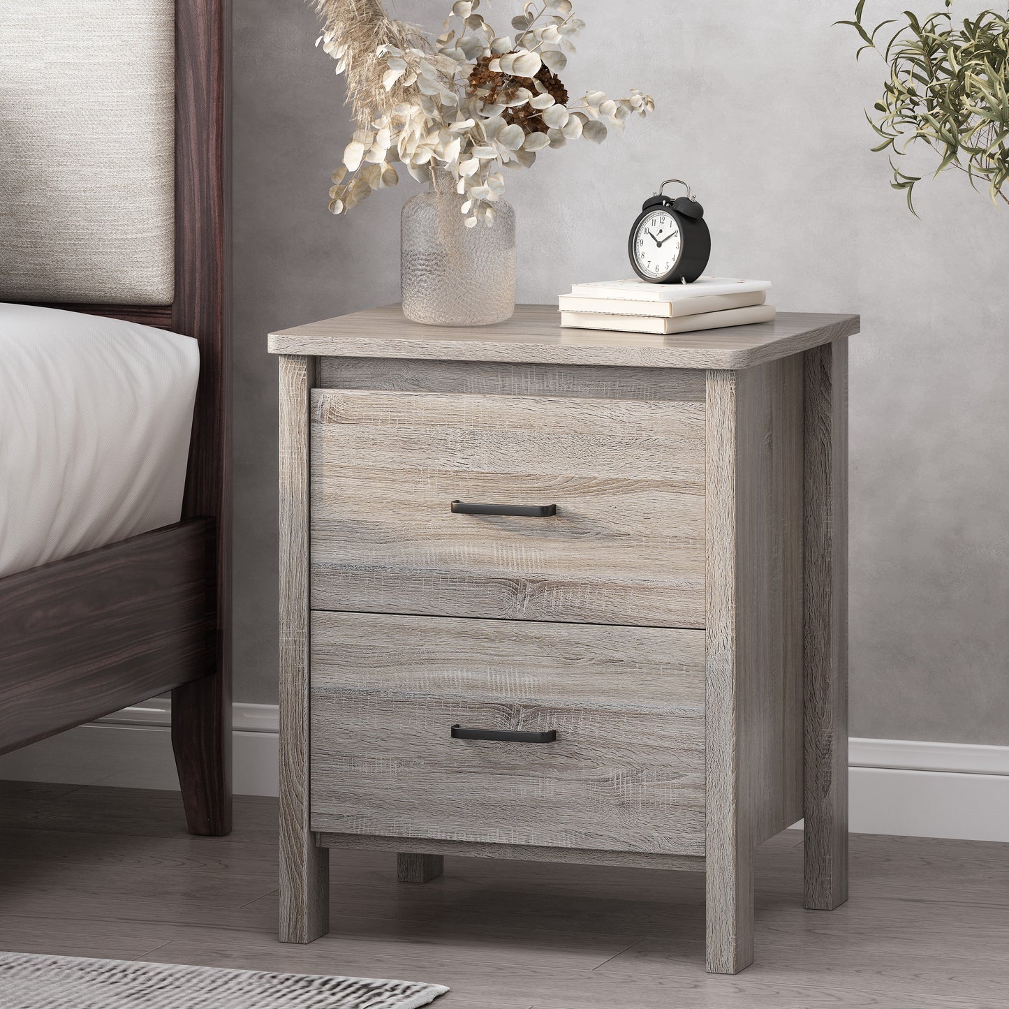Somerset Craftsman Haven Wood Craft Nightstand