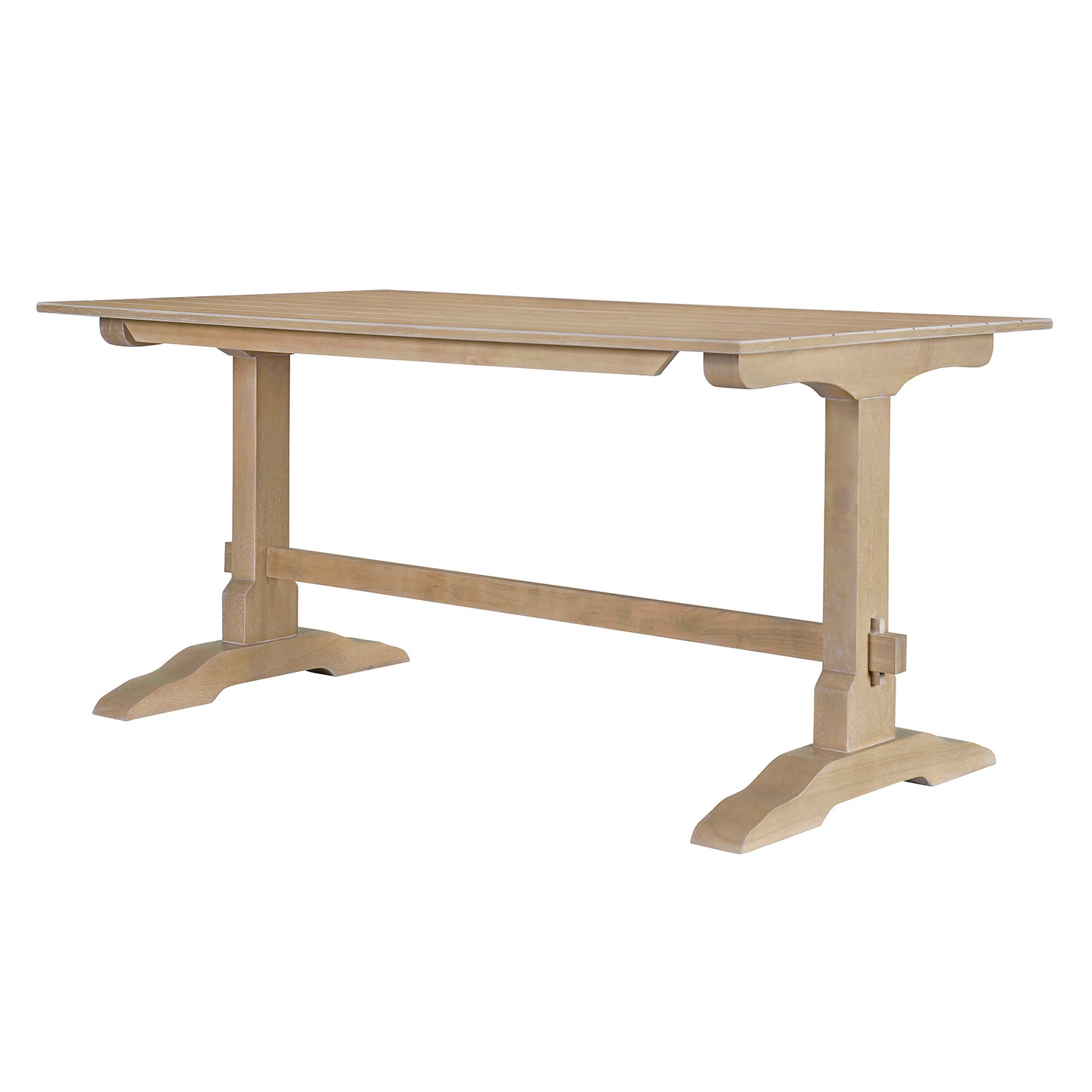 Mission Modern Trestle Dining Set