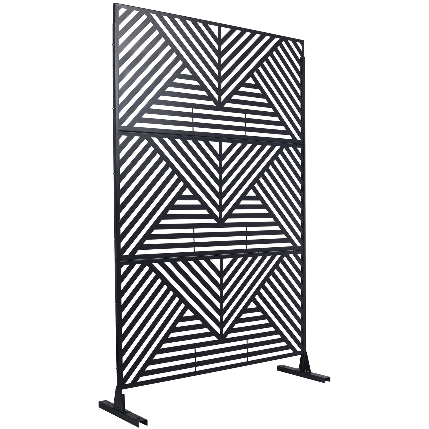 Justo Industrial Metal Privacy Fence Screen