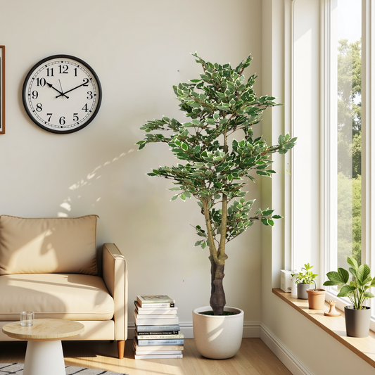 Sonoma Contemporary Artificial Ficus Tree with Pot
