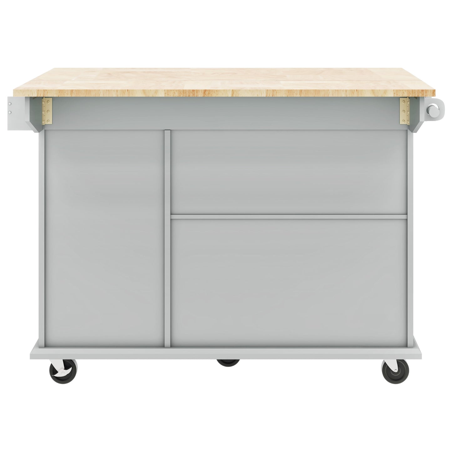 Somerset Modern Rolling Kitchen Cart Organizer