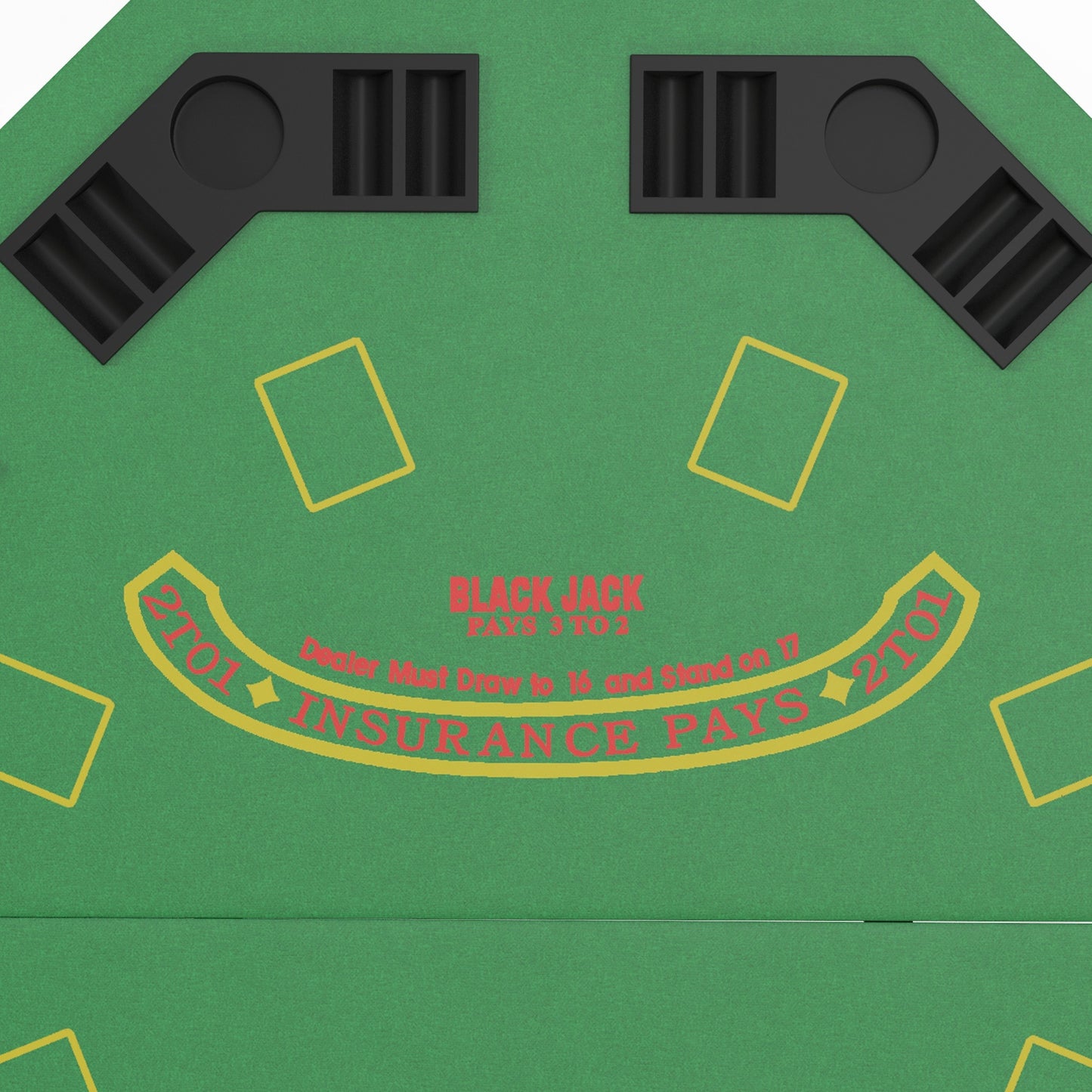 Napa Contemporary Foldable Poker Table