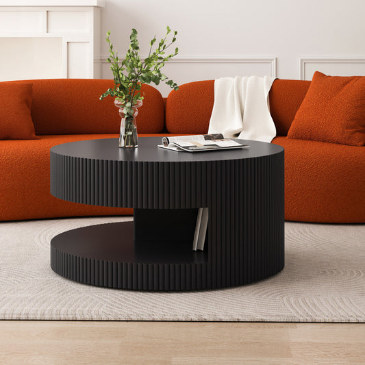 Calista Modern Round Coffee Table