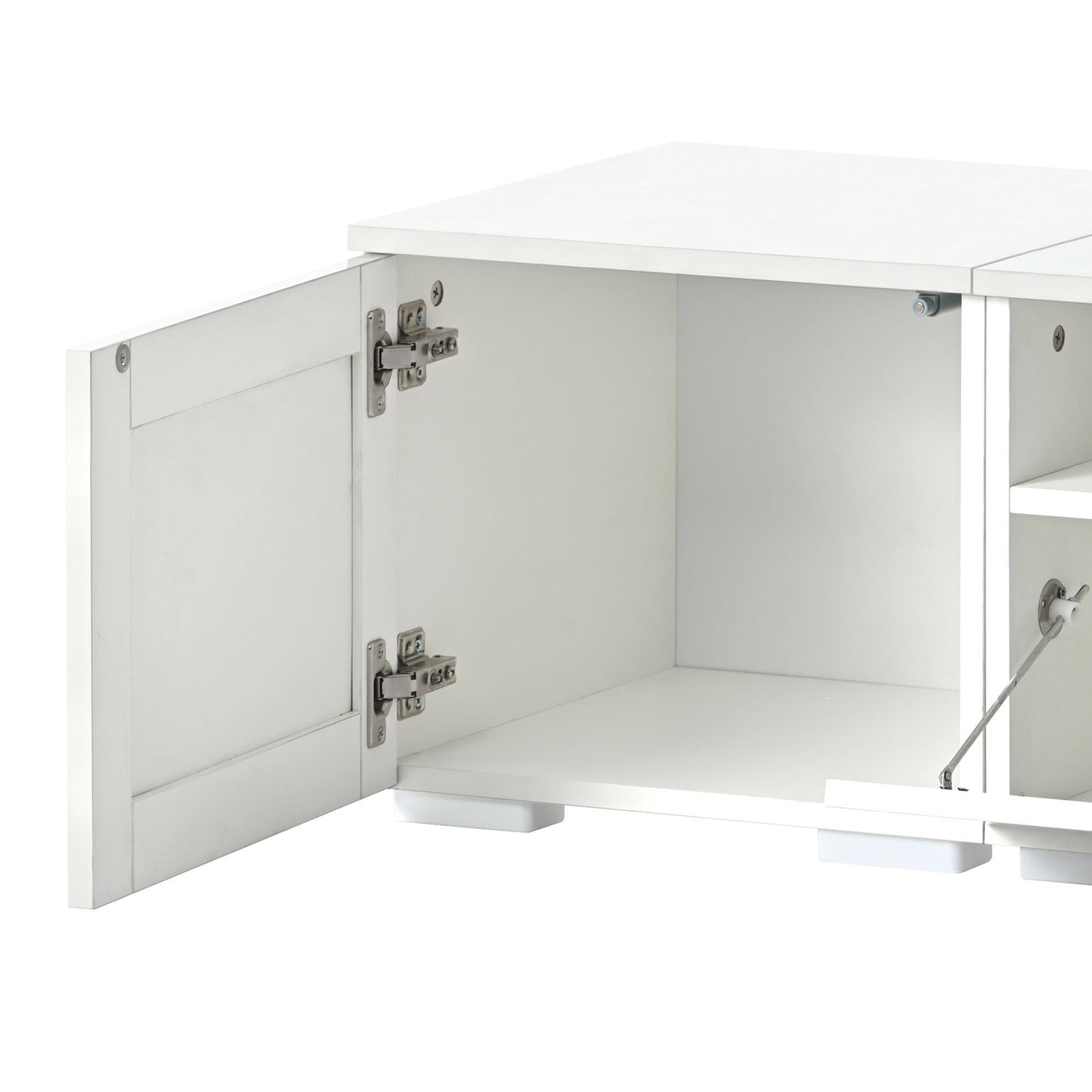 Westport Contemporary ON-TREND Rattan Entertainment Center