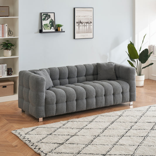 Healdsburg Contemporary Teddy Fleece Sofa
