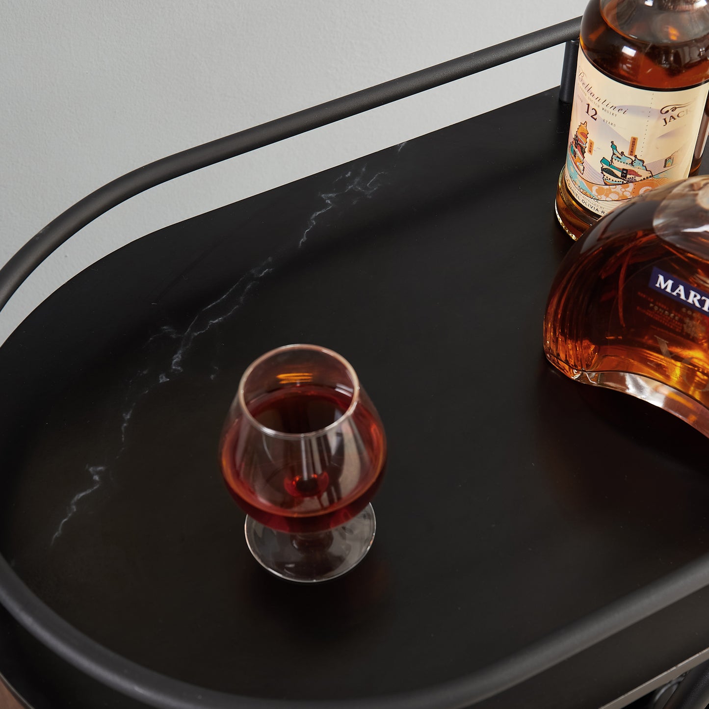 Justo Industrial Retro Beverage Wine Rack