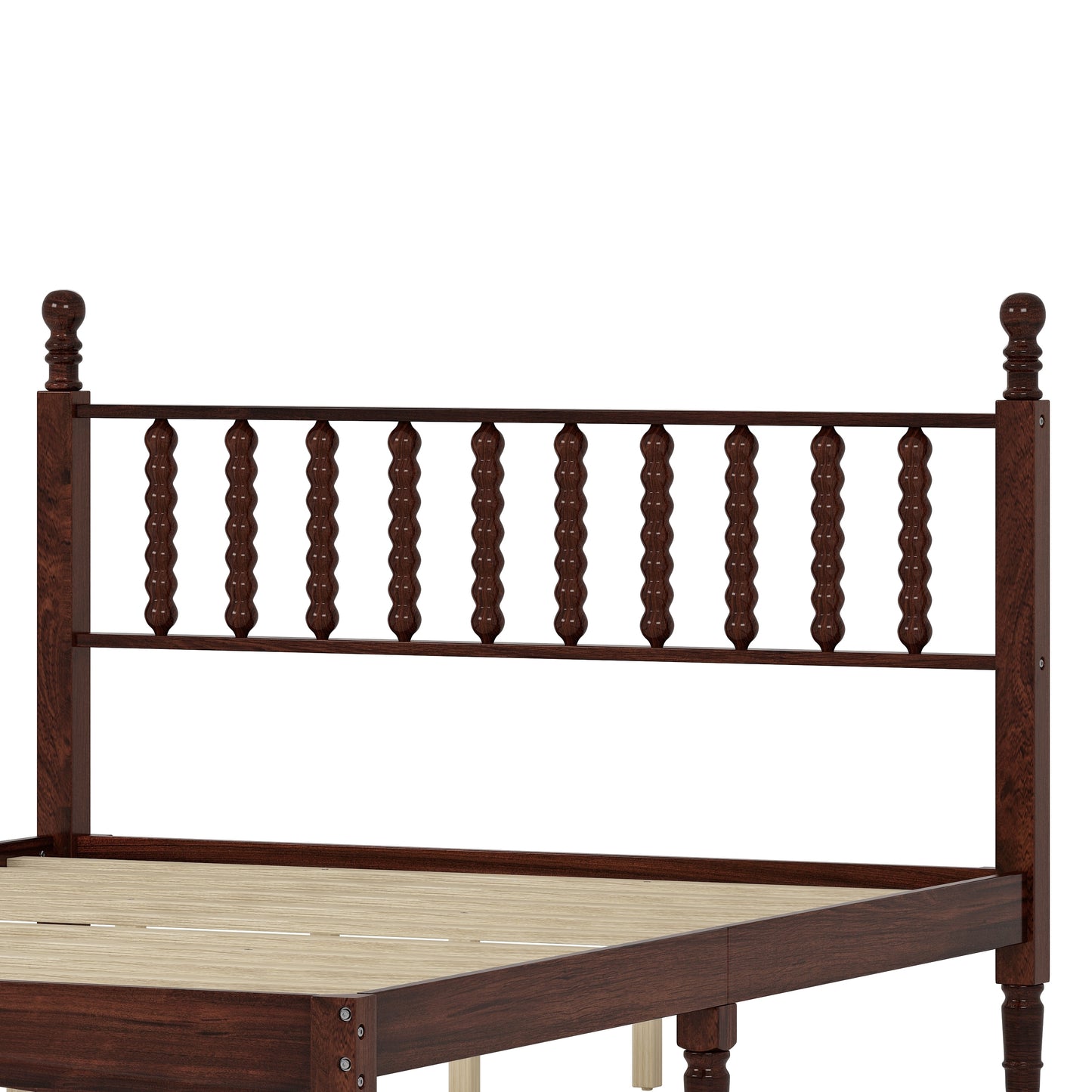 Mission Mid-Century Gourd Shaped Retro Bedroom Set