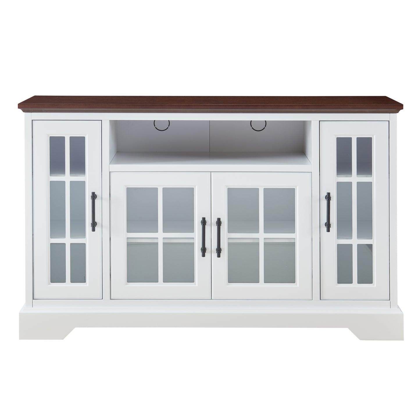 Jiron Contemporary Walnut Buffet Sideboard