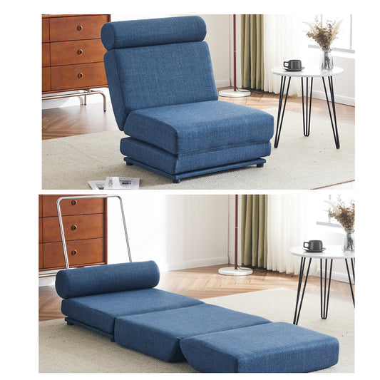 Marcel Modern Foldable Linen Sofa Chair