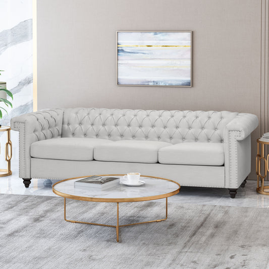 Emery Traditional Velvet Classic Sofa