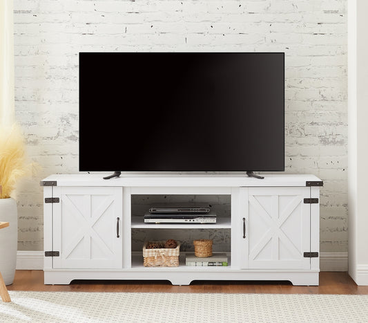 Fitch Modern Farmhouse Media Stand Entertainment