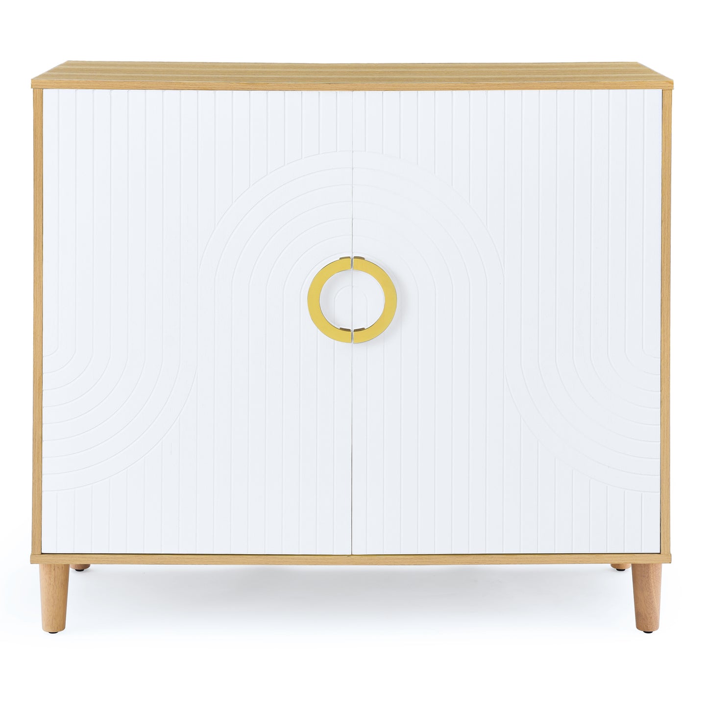 Silverleaf Modern Freestanding Storage Cabinet