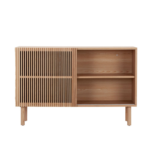 Mission Modern Velvet Storage Cabinet