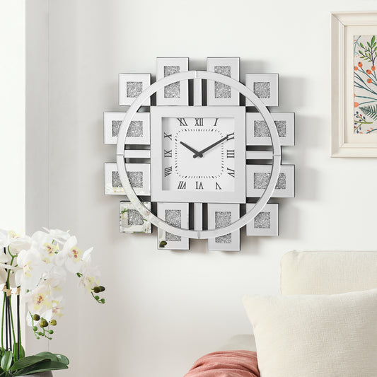 Luz Contemporary Classic Wall Clock