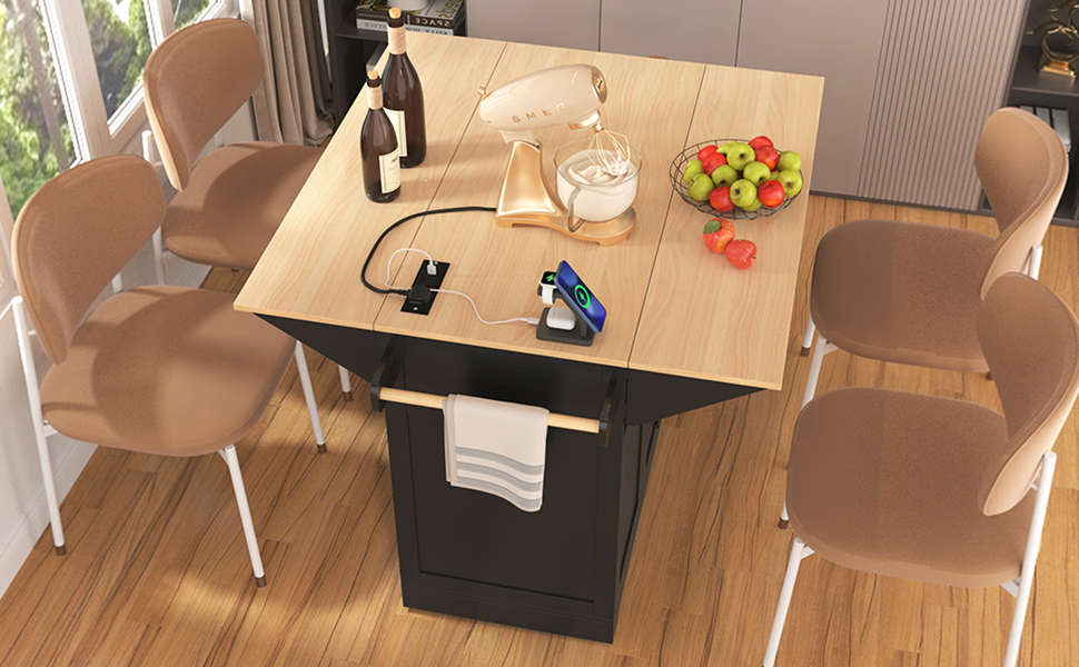 Lula Modern Simple Kitchen Island