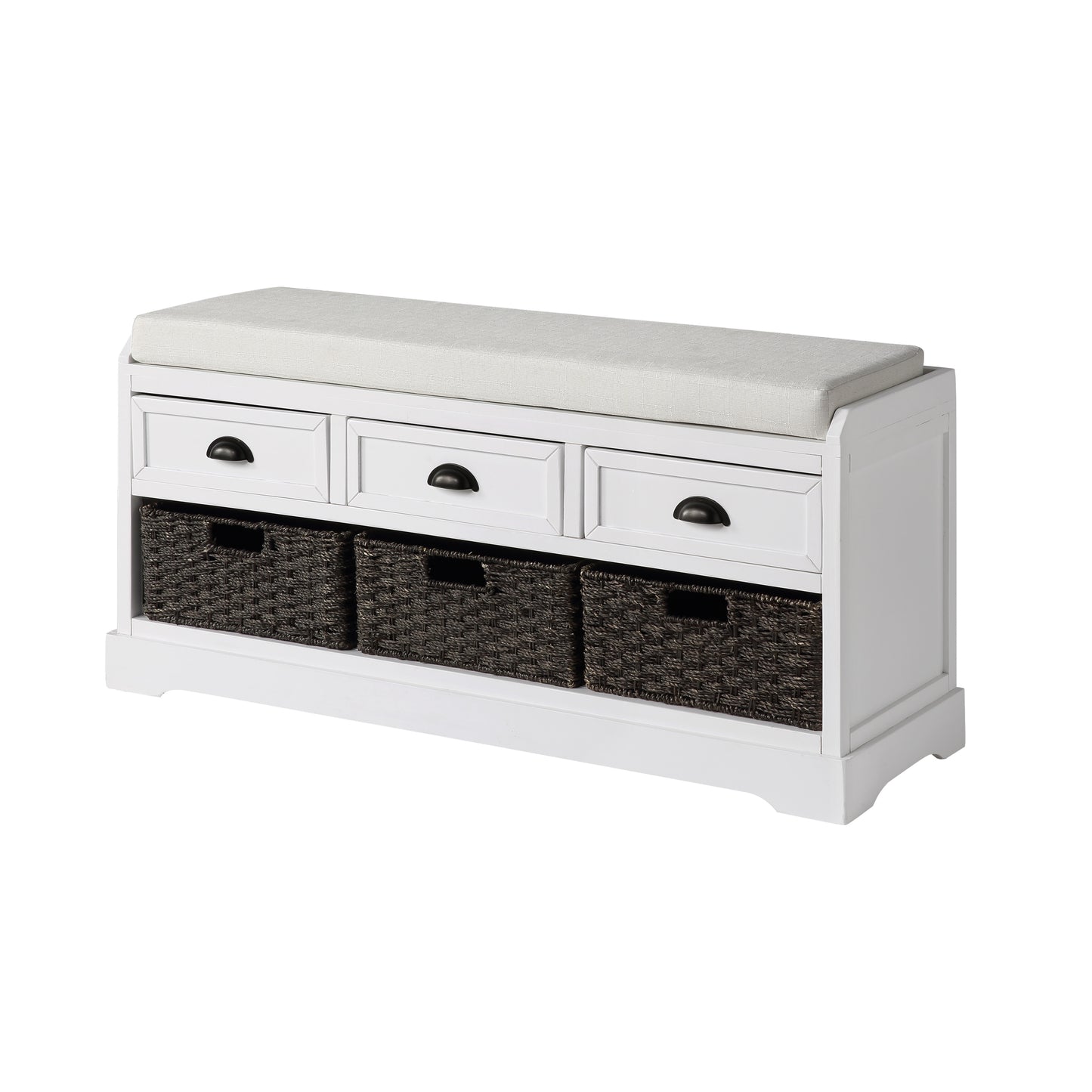 Oakridge Modern Velvet Storage Bench