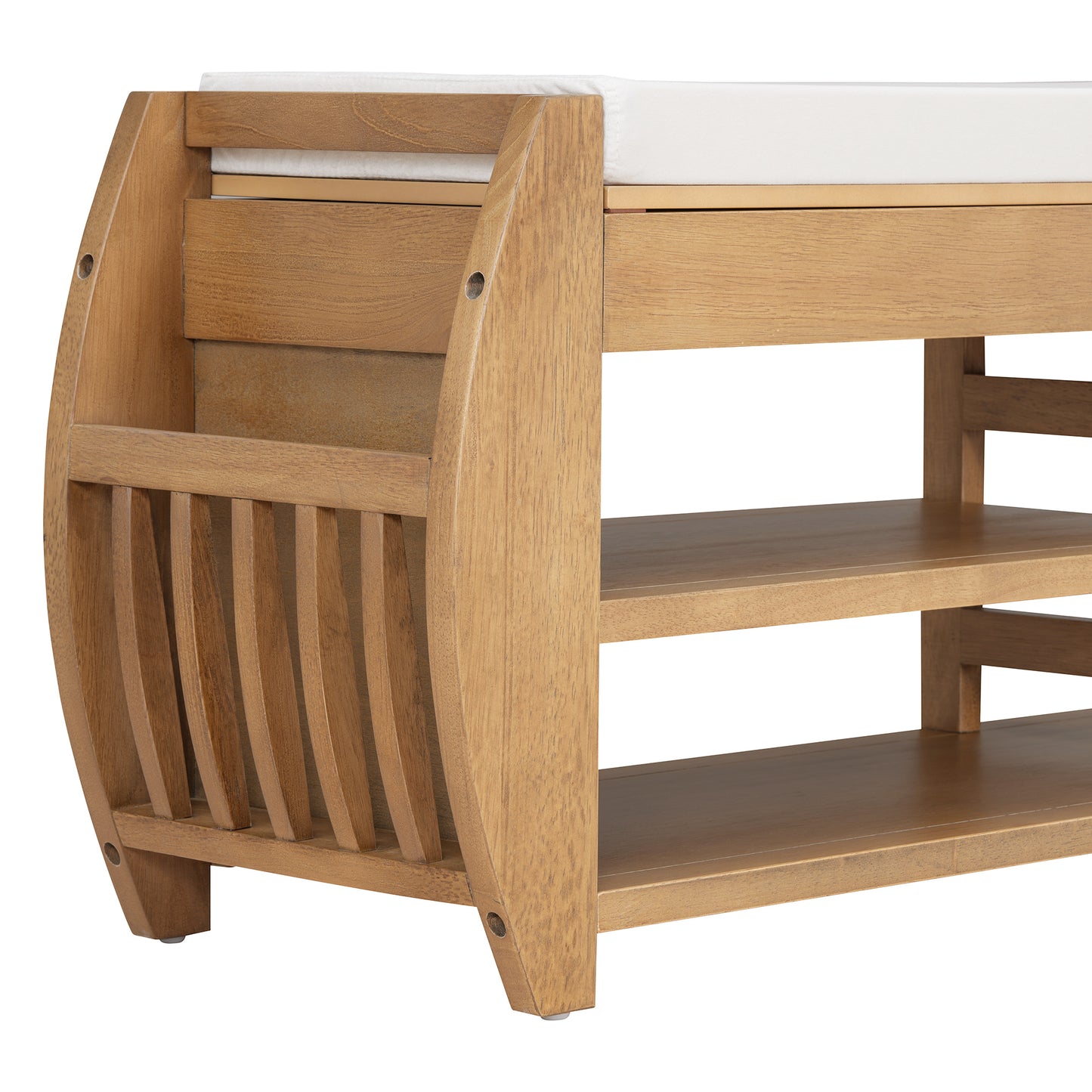 Cleo Mid-Century Retro Storage Bench