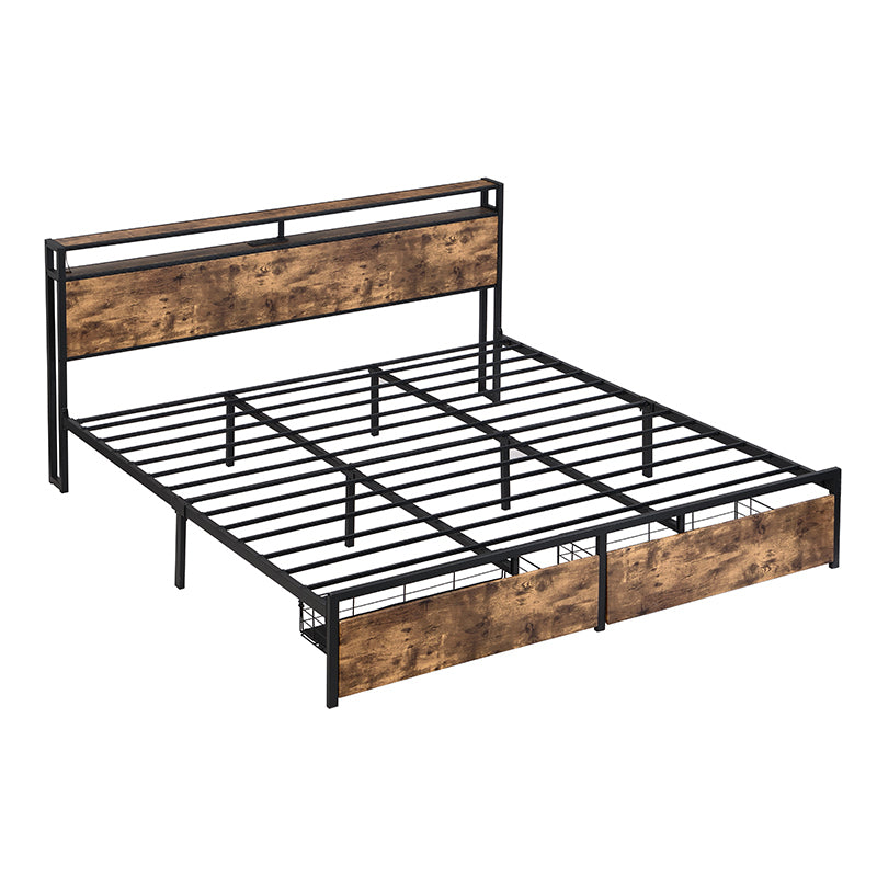 Lula Modern Storage King Bed