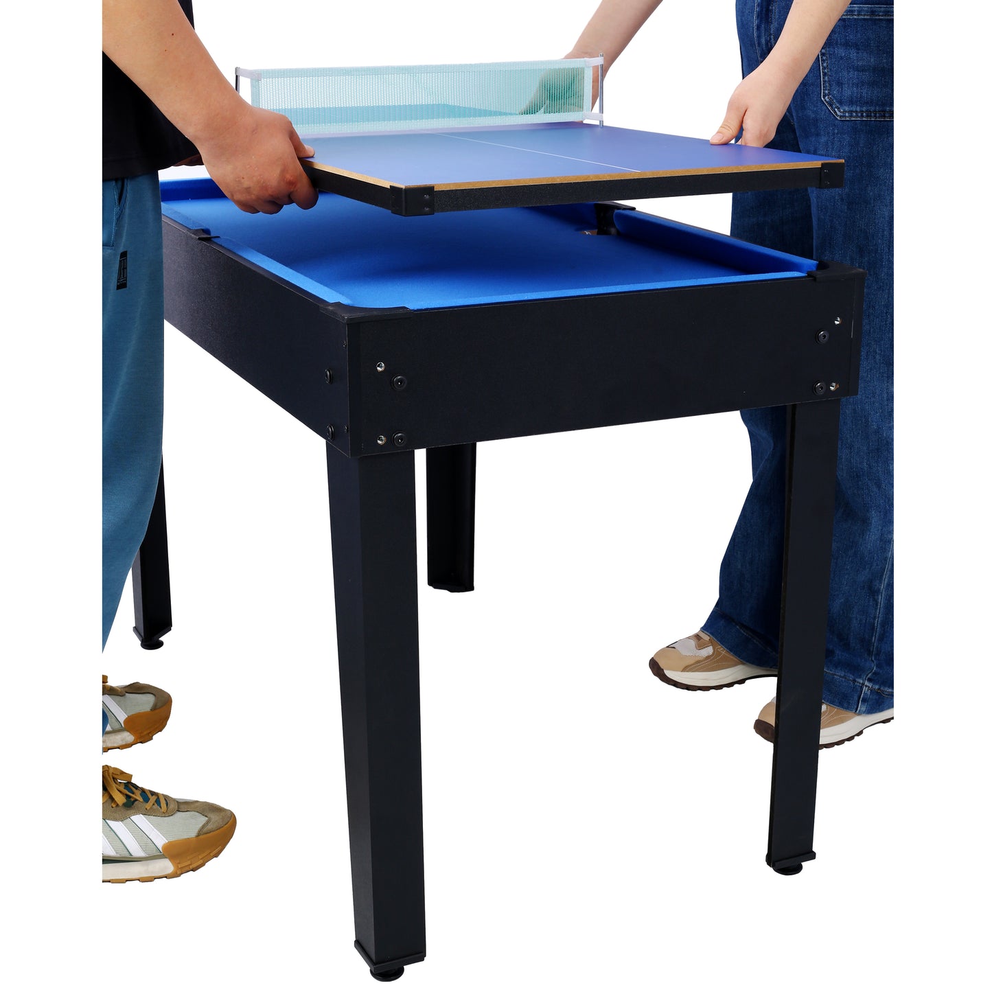 Centerville Contemporary Velvet Multi Game Table