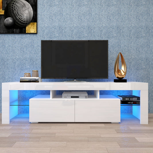 Napa Modern Velvet TV Stand