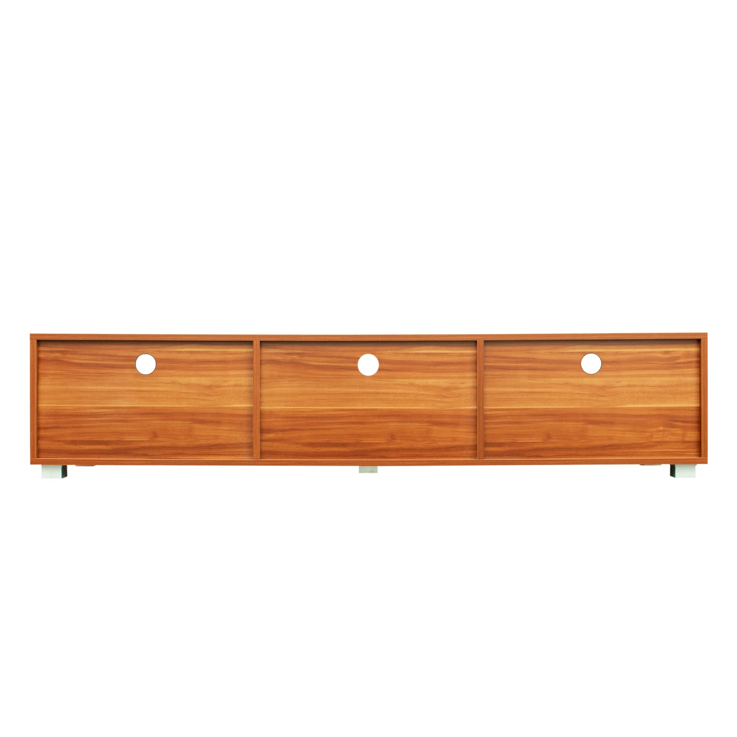 Emery Modern Walnut TV Stand Cabinet Entertainment