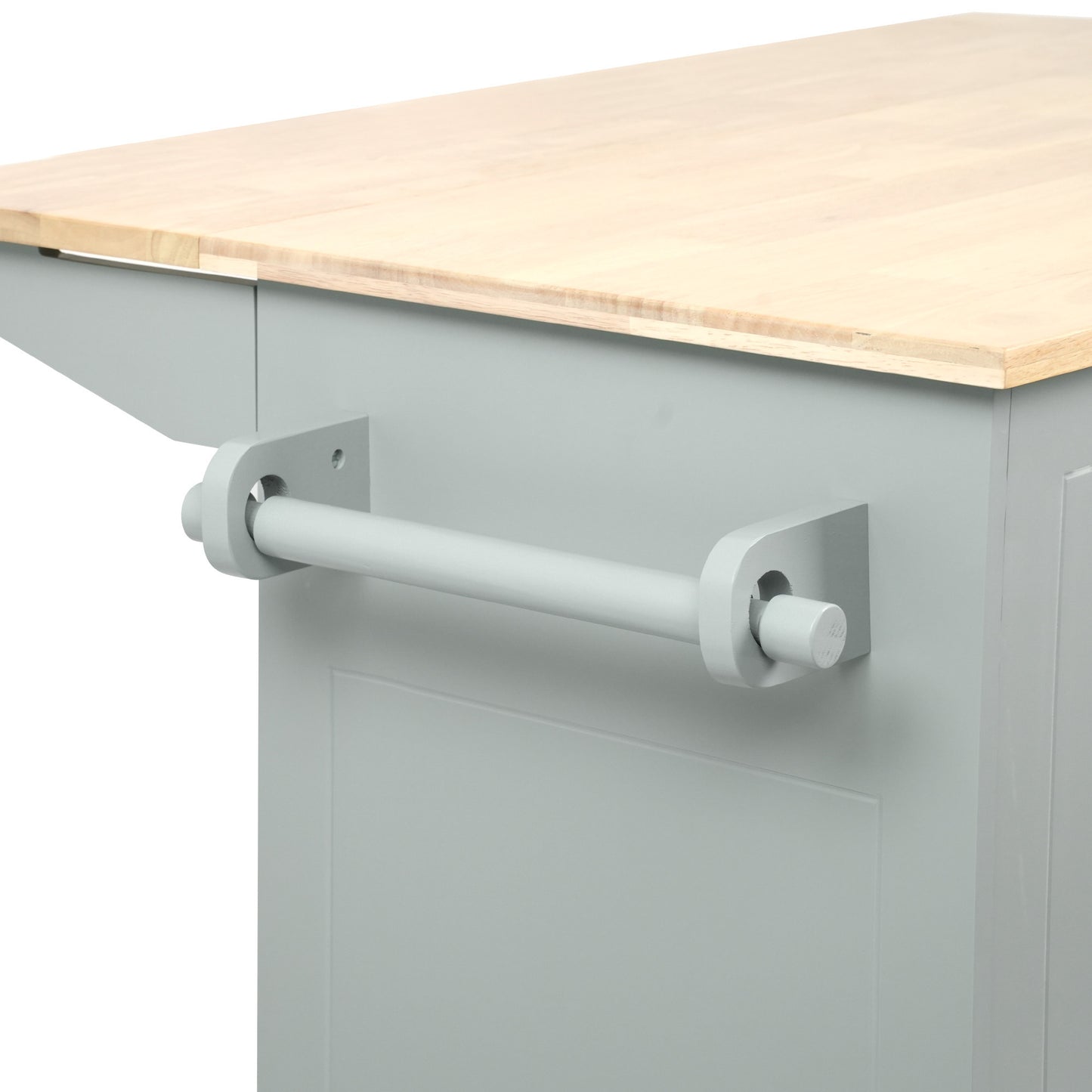 Somerset Modern Rolling Kitchen Cart Organizer