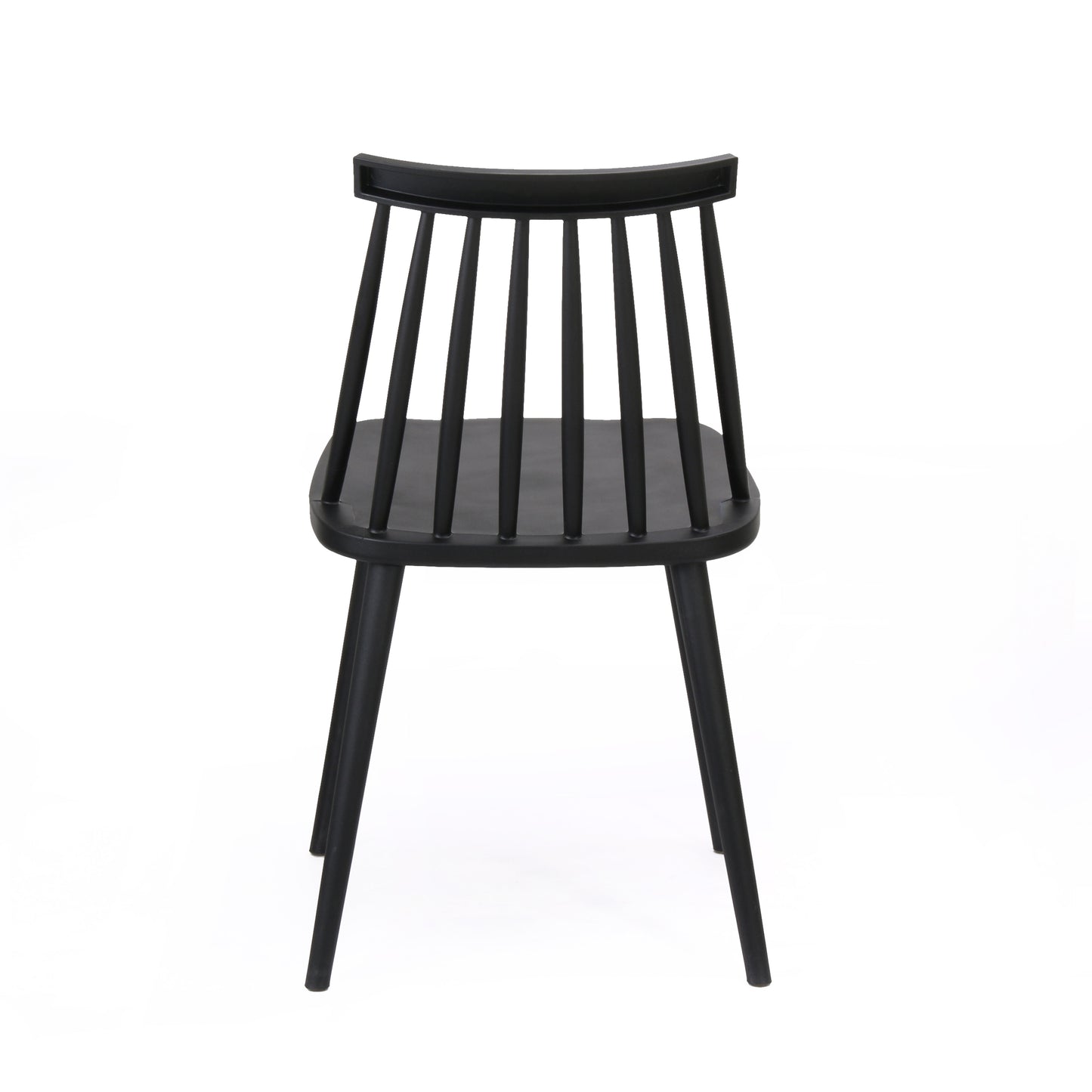 Bartholomew Contemporary Farmhouse Spindle Back Dining Chairs