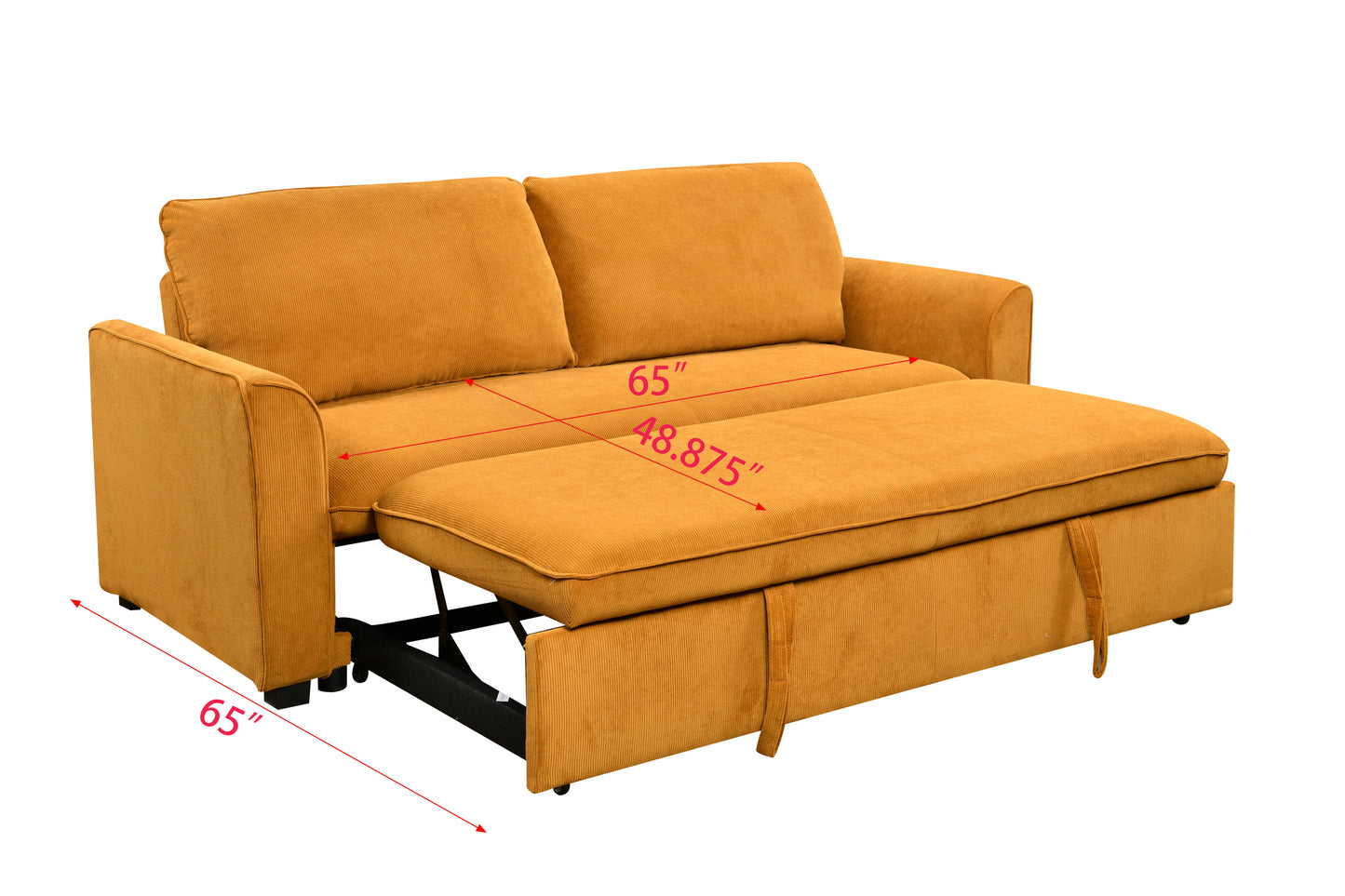 Emery Modern Convertible Sleeper Sofa