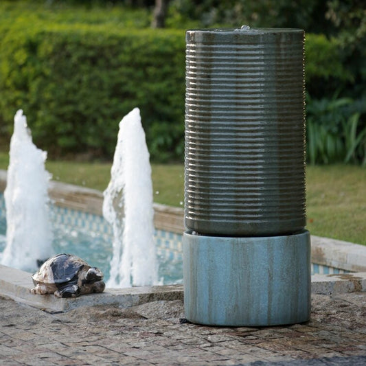 Irvington Contemporary Outdoor Water Fountain