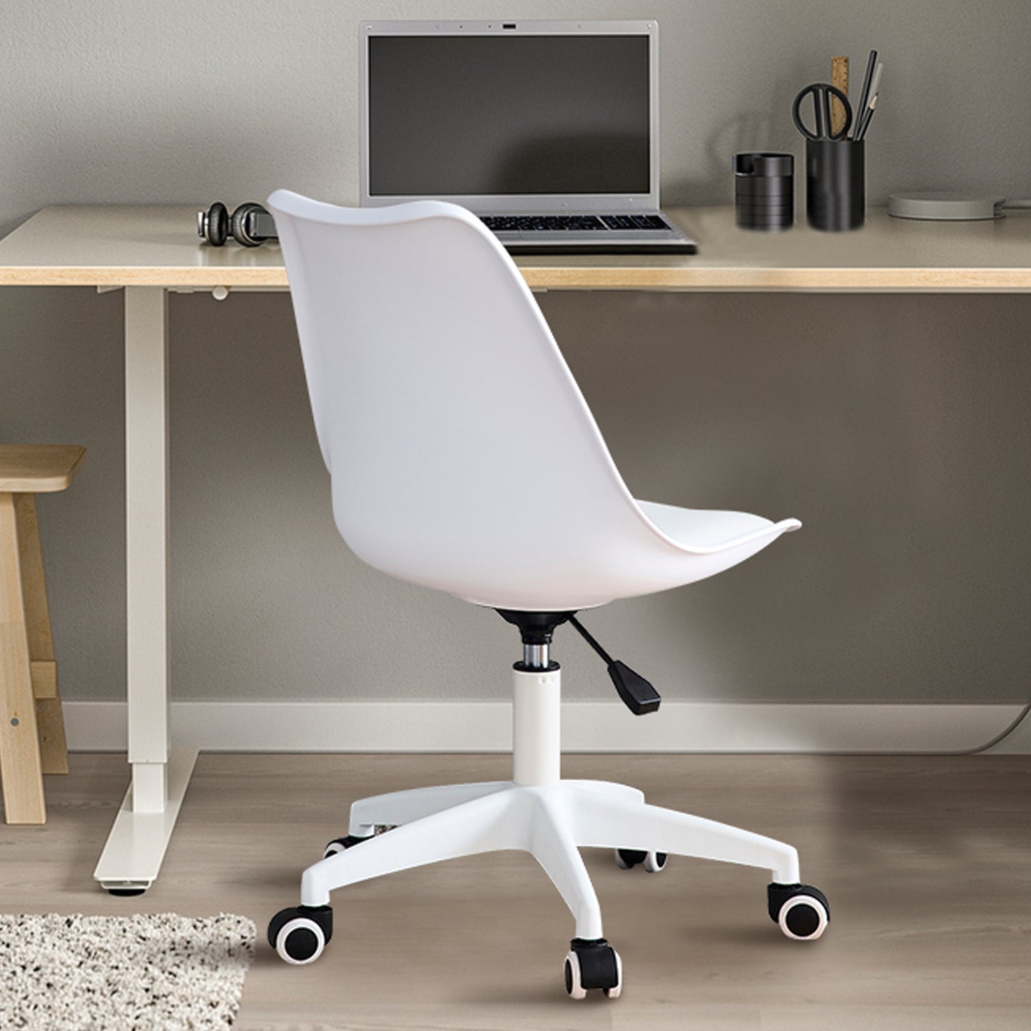 Amity Modern Plastic Swivel Chair