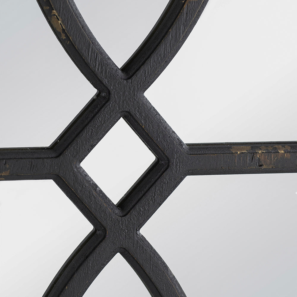 Lazzareschi Craftsman Wooden Wall Mirror