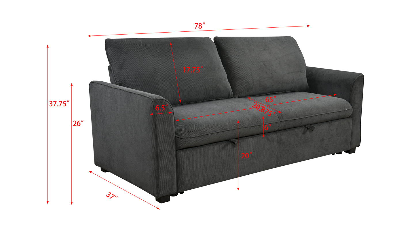 Sonoma Contemporary Metro Convertible Sofa Bed