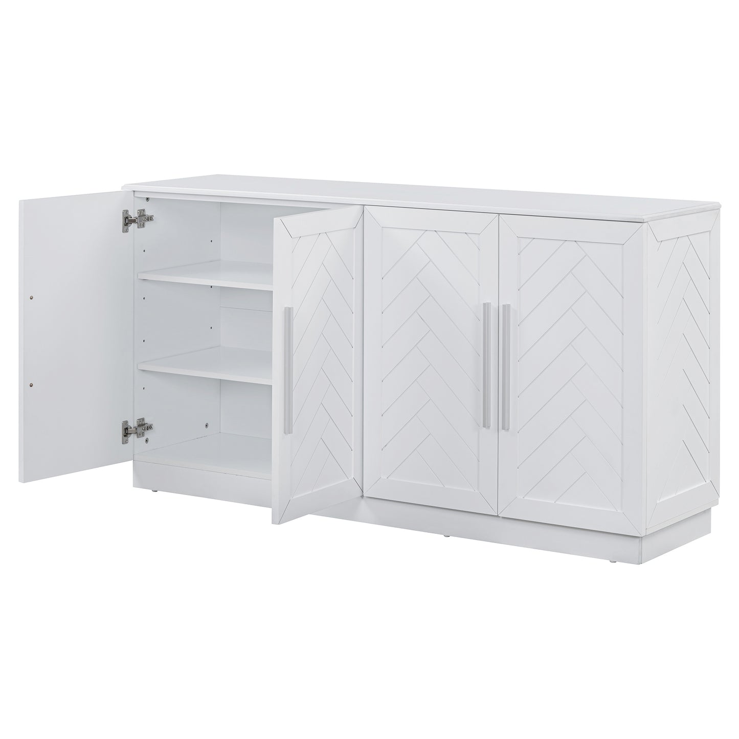 Irvington Modern Large Sideboard Storage Cabinet