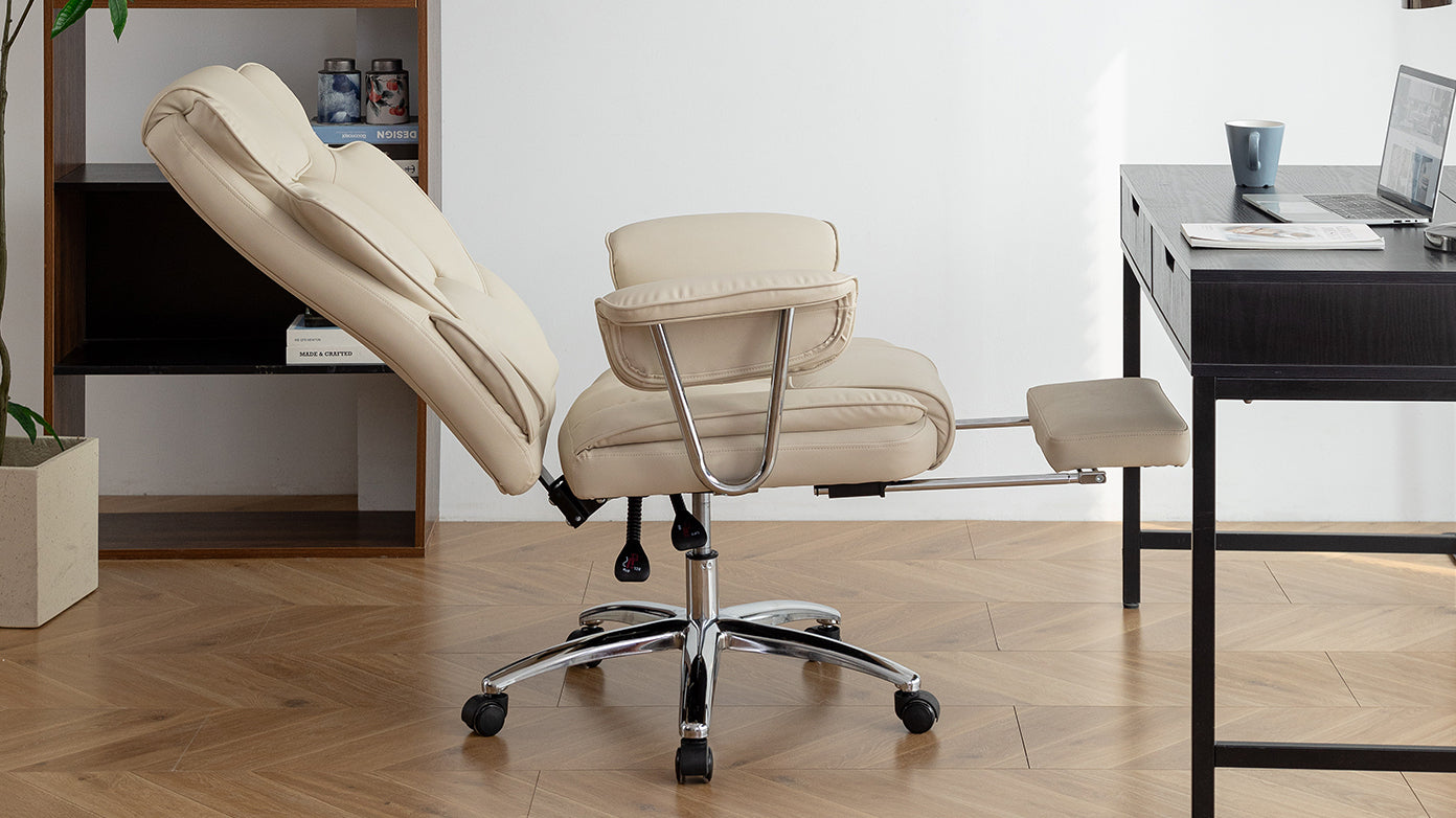 Ghivi Contemporary Leather Executive Chair