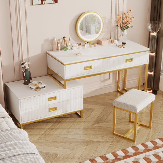 Somerset Modern Movable Vanity Table